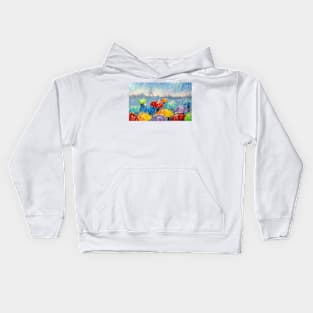 Rain in Paris Kids Hoodie